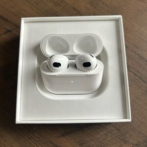 Apple air pods 3rd gen (Brand new, never worn)